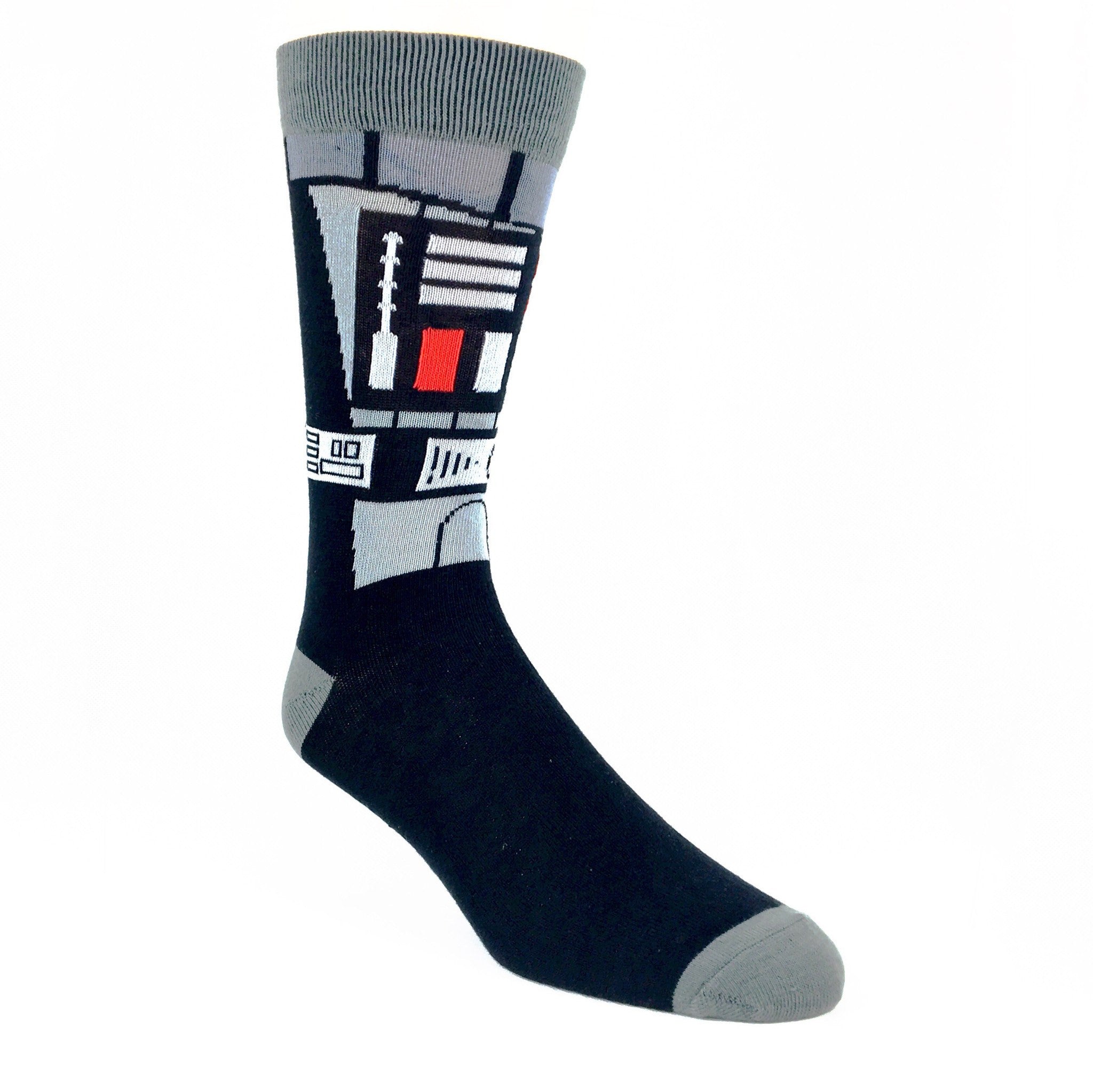 Detail Darth Vader Dress Socks Nomer 37
