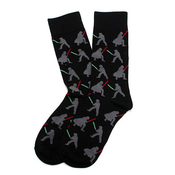 Detail Darth Vader Dress Socks Nomer 59