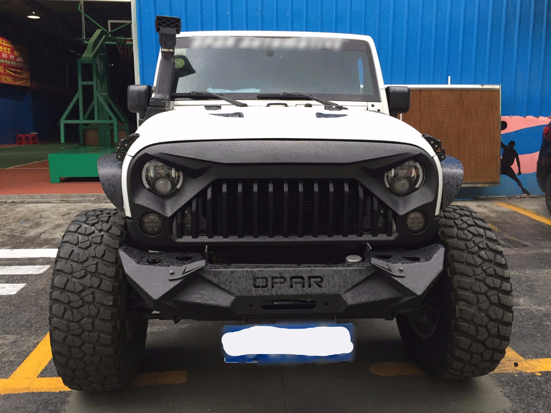 Detail Darth Vader Grill Jeep Nomer 2