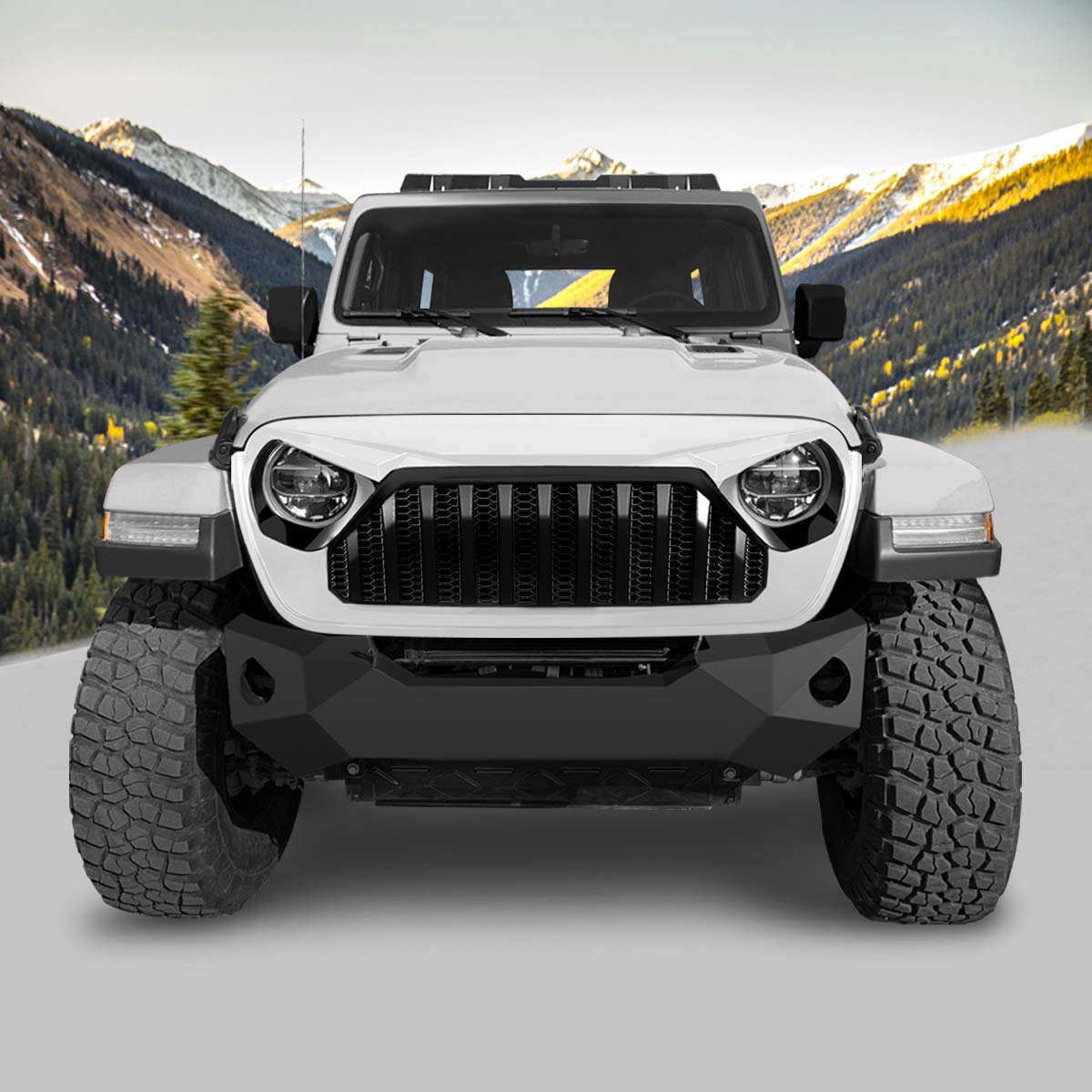 Detail Darth Vader Grill Jeep Nomer 21