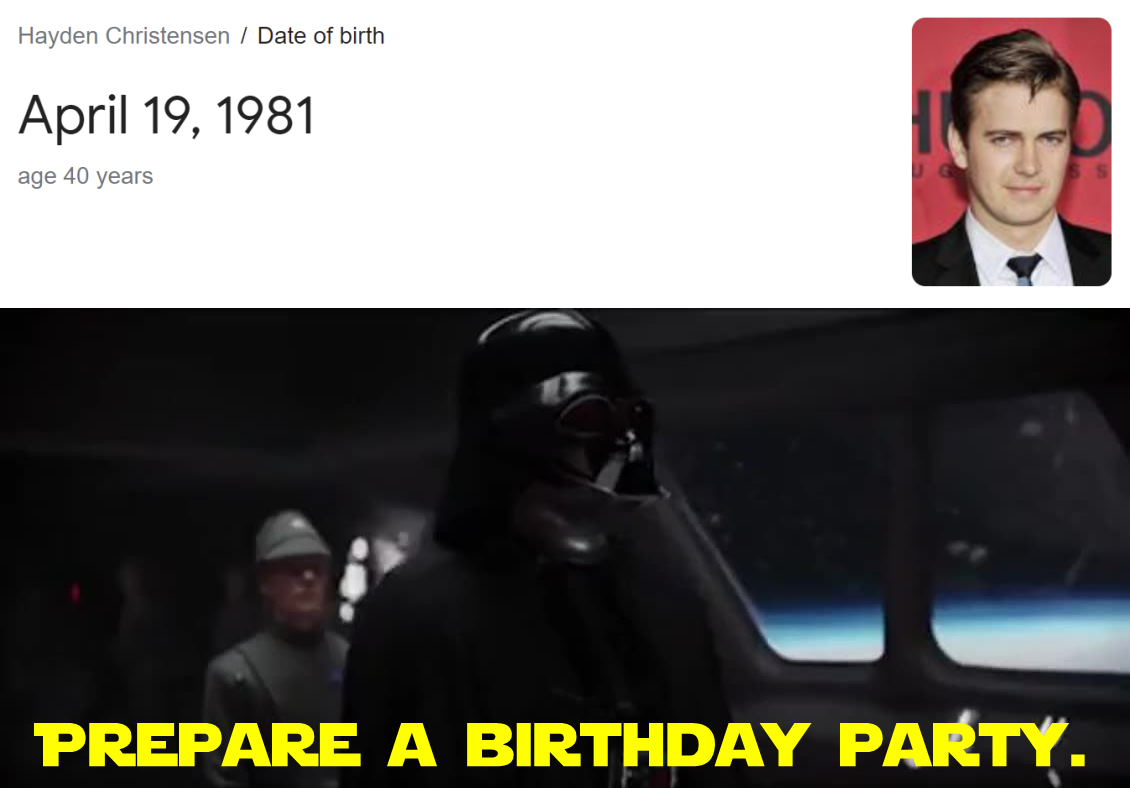 Detail Darth Vader Happy Birthday Meme Nomer 48