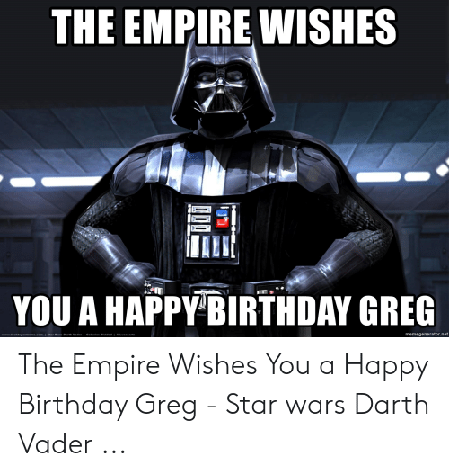 Detail Darth Vader Happy Birthday Meme Nomer 49