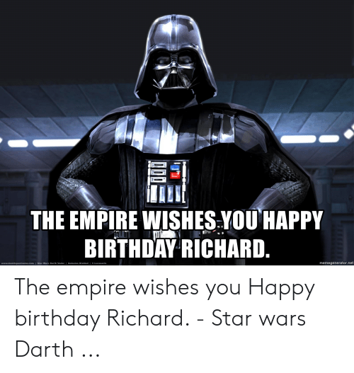 Detail Darth Vader Happy Birthday Meme Nomer 52