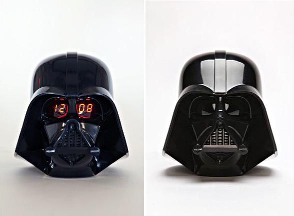 Detail Darth Vader Helmet Alarm Clock Nomer 2