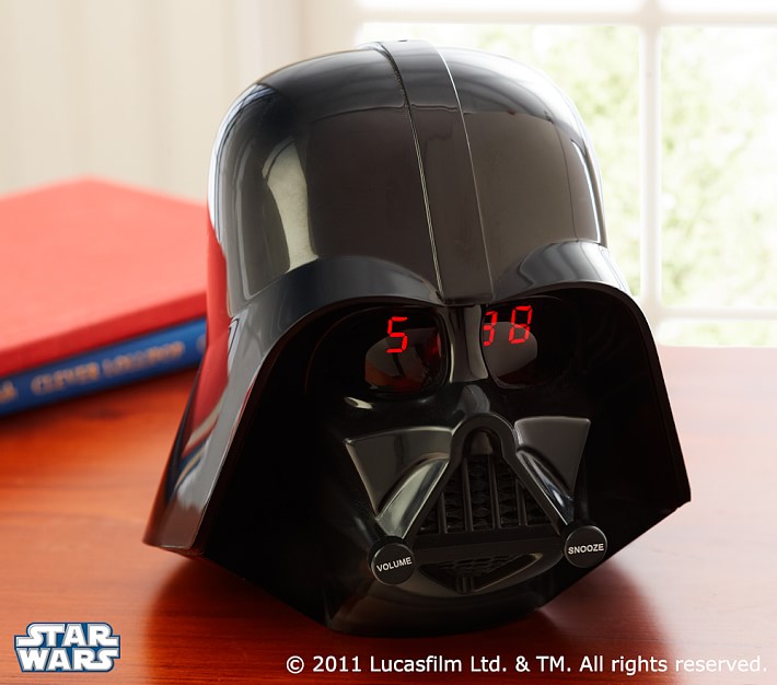 Detail Darth Vader Helmet Alarm Clock Nomer 6