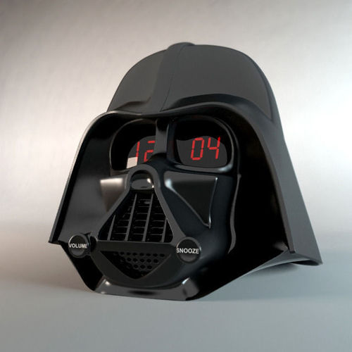 Detail Darth Vader Helmet Alarm Clock Nomer 8