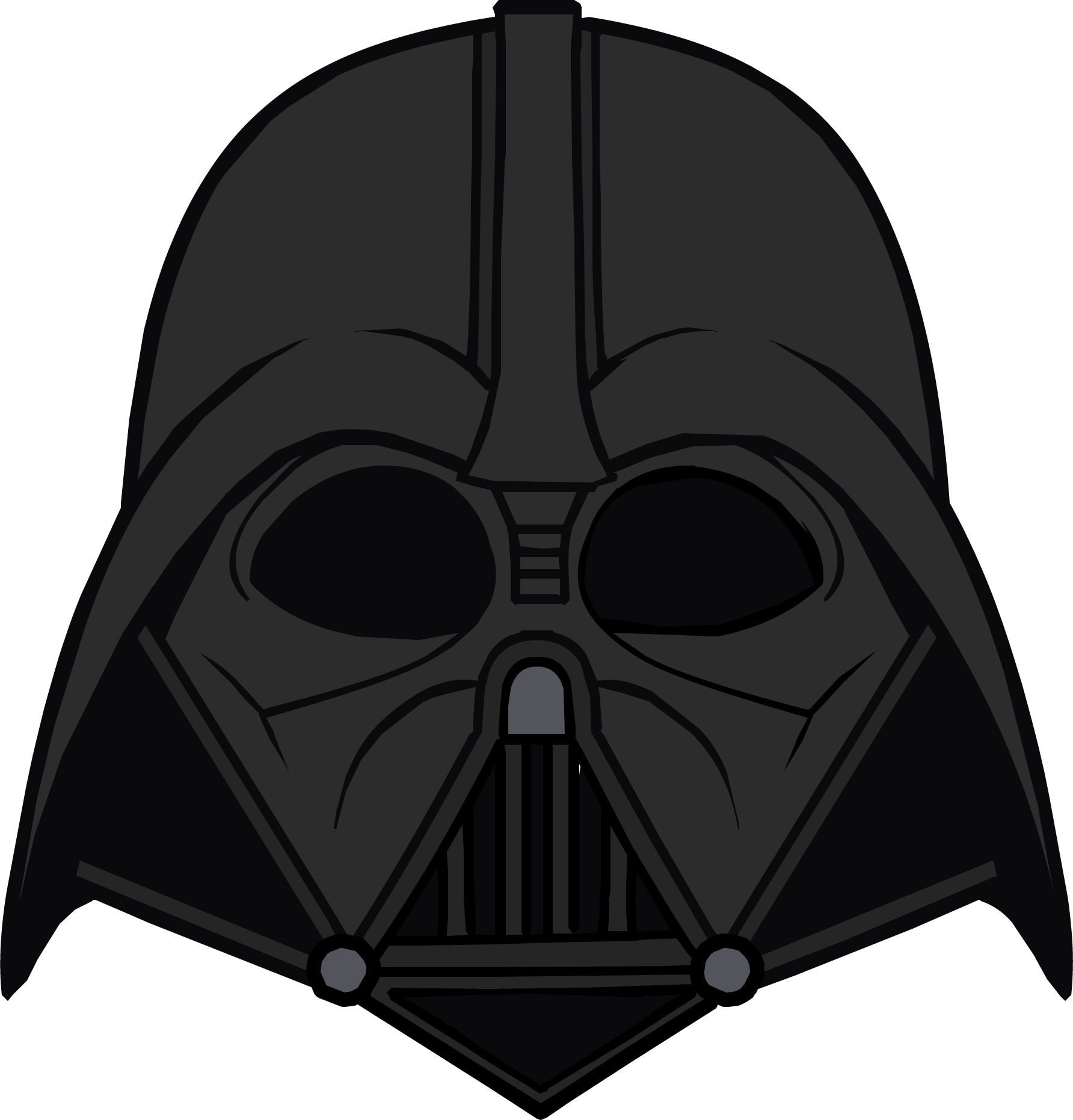 Detail Darth Vader Helmet Transparent Background Nomer 6