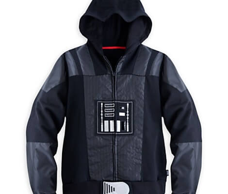 Detail Darth Vader Hoodie Disney Store Nomer 4