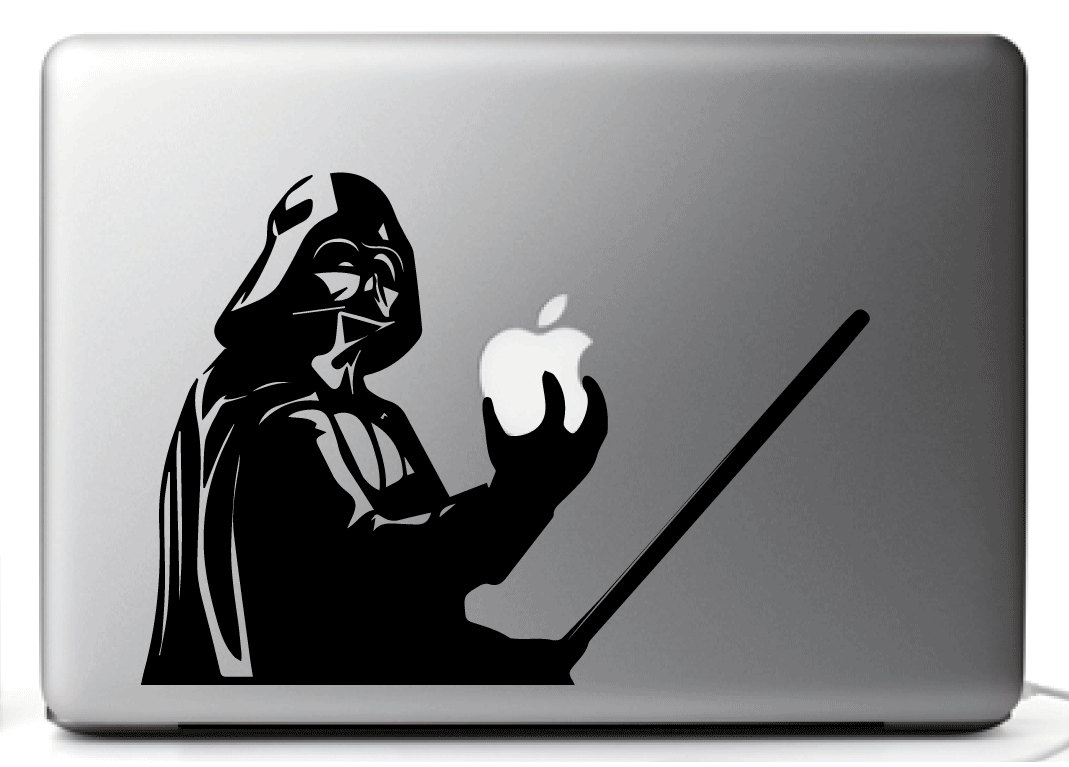 Detail Darth Vader Macbook Sticker Nomer 2