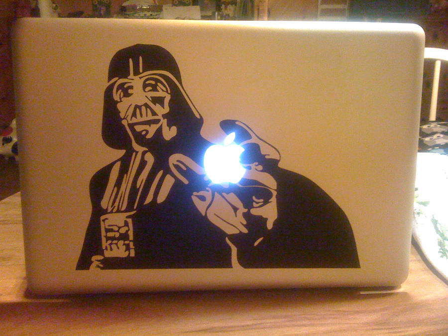 Detail Darth Vader Macbook Sticker Nomer 31