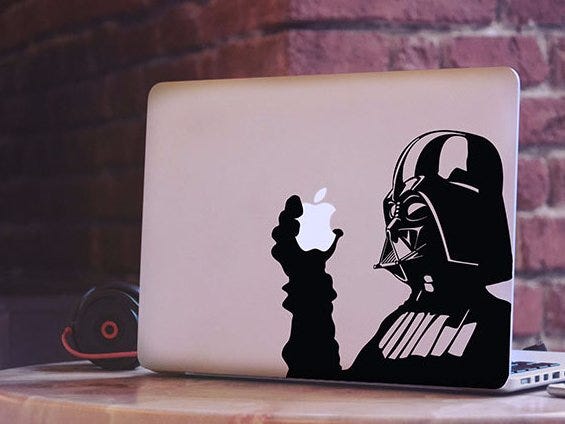 Detail Darth Vader Macbook Sticker Nomer 41