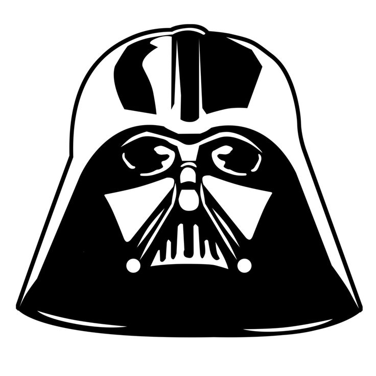 Detail Darth Vader Mask Clip Art Nomer 20