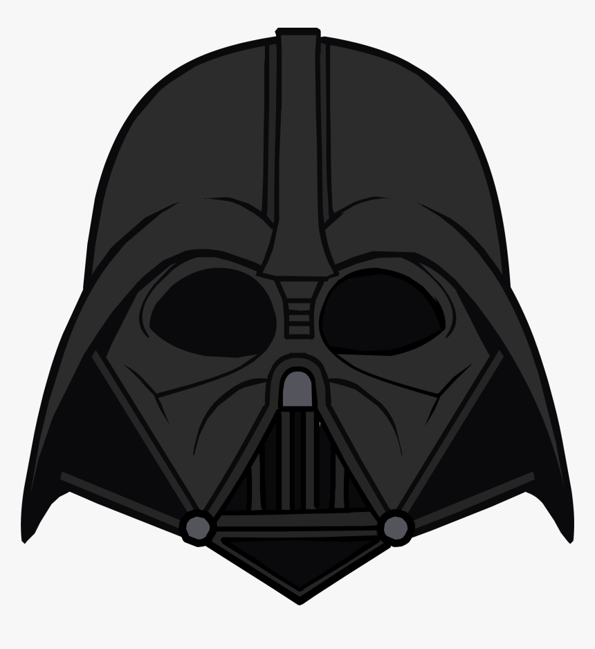 Detail Darth Vader Mask Clip Art Nomer 4