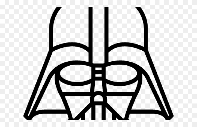 Detail Darth Vader Mask Clip Art Nomer 40