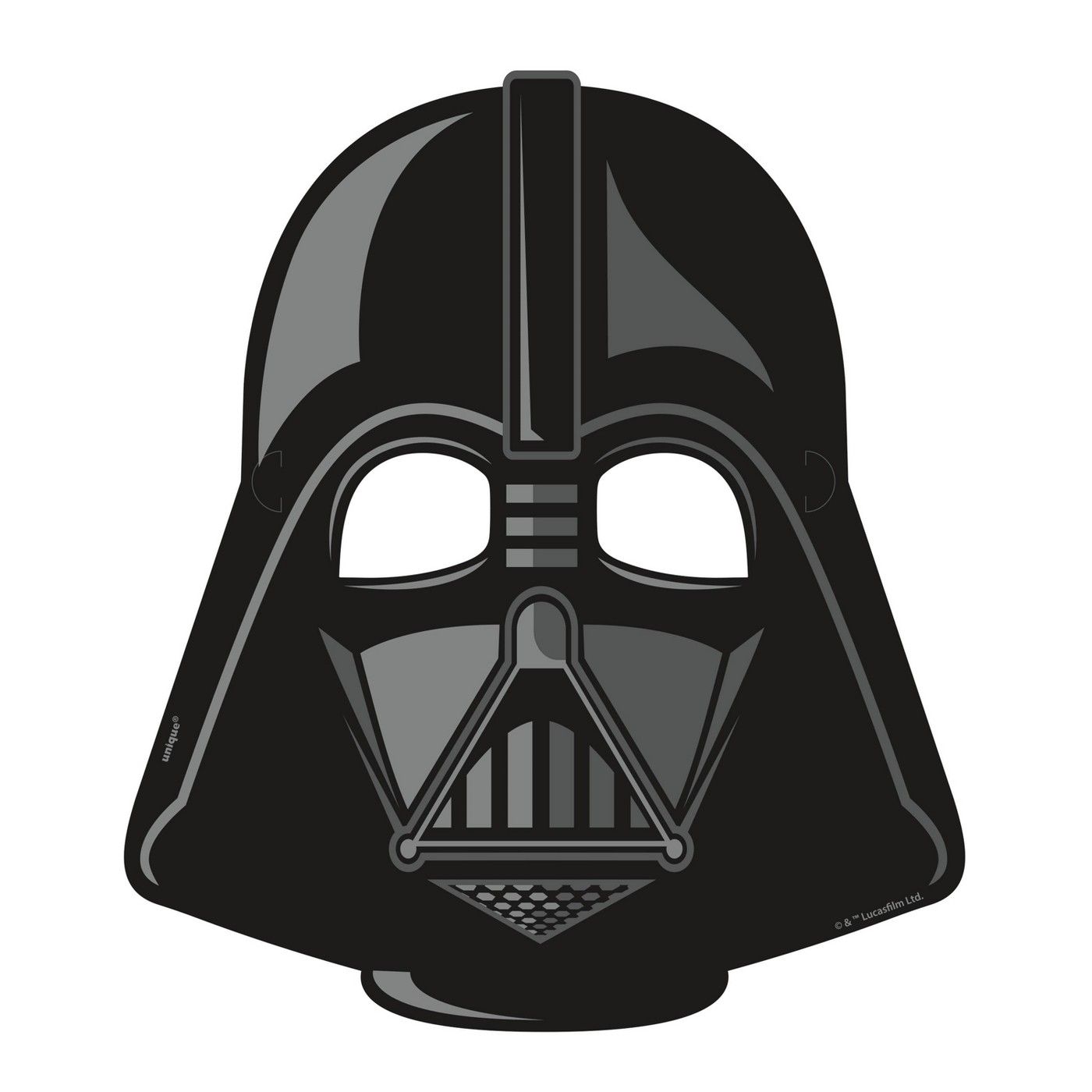 Detail Darth Vader Mask Clip Art Nomer 44