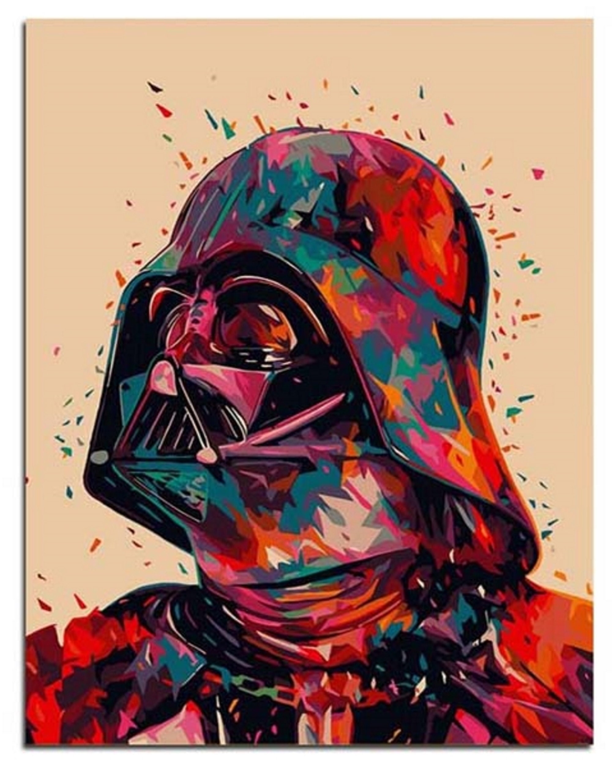 Darth Vader Paint By Numbers - KibrisPDR