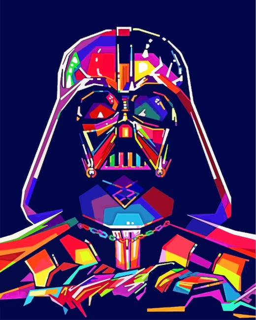 Detail Darth Vader Paint By Numbers Nomer 11