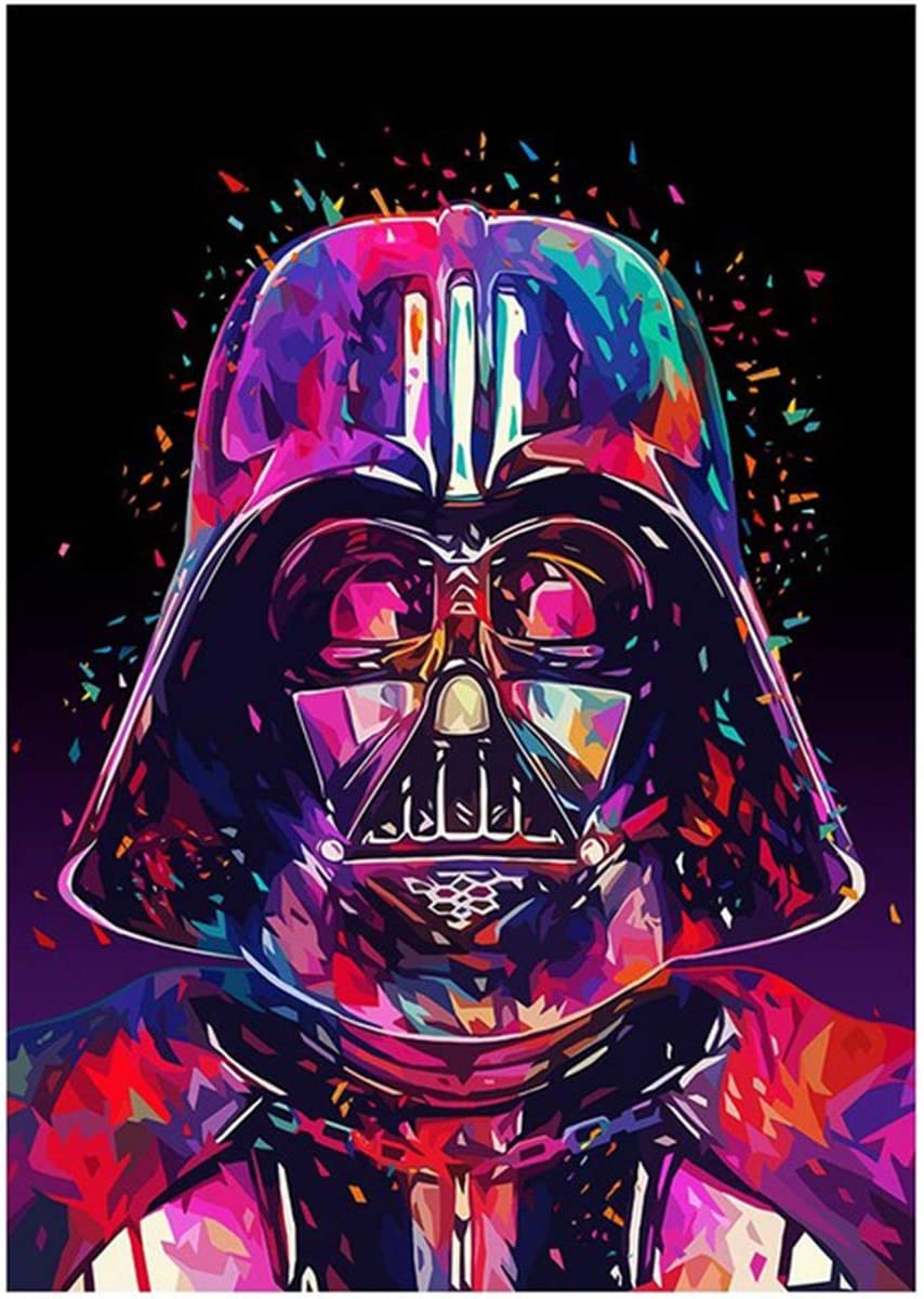 Detail Darth Vader Paint By Numbers Nomer 3