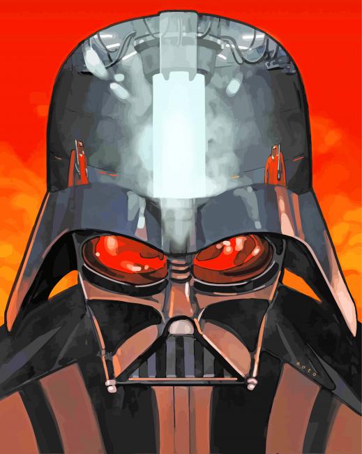 Detail Darth Vader Paint By Numbers Nomer 24