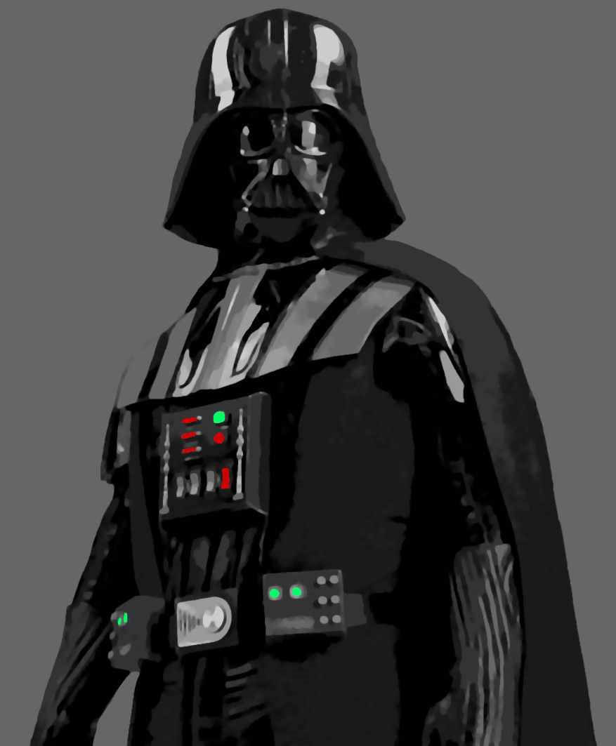 Detail Darth Vader Paint By Numbers Nomer 28