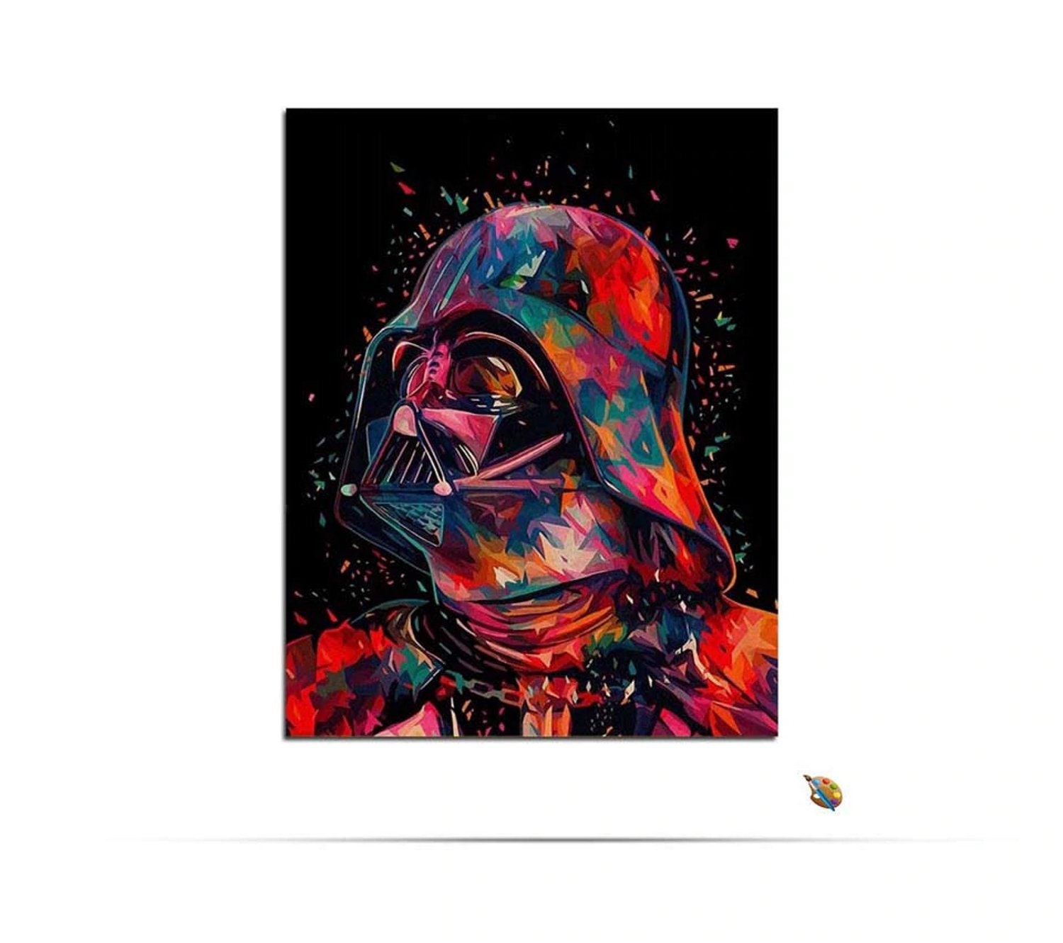 Detail Darth Vader Paint By Numbers Nomer 9