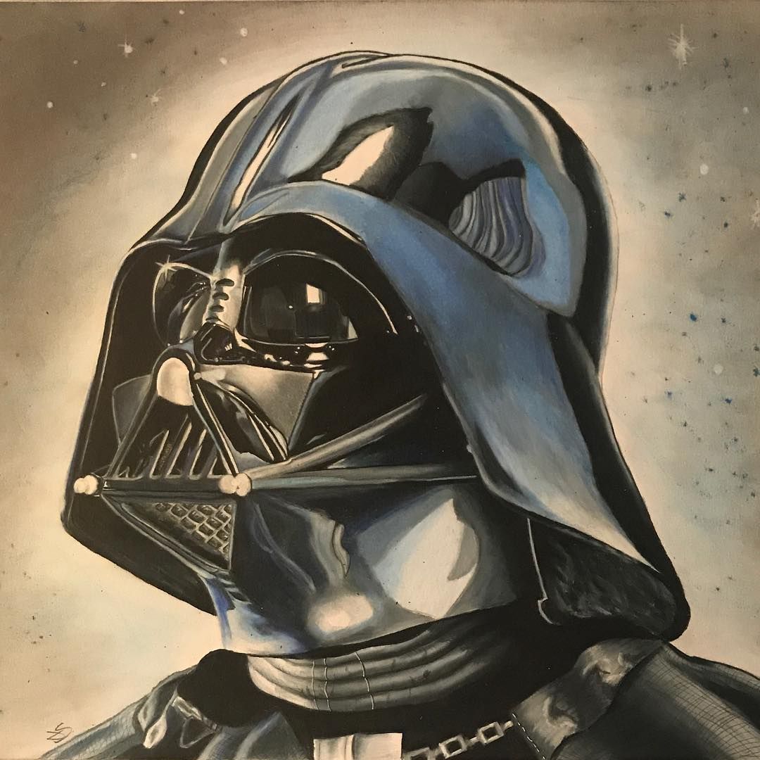 Darth Vader Pencil Drawing - KibrisPDR