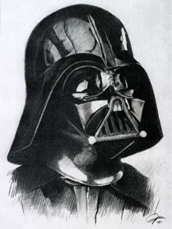 Detail Darth Vader Pencil Drawing Nomer 17