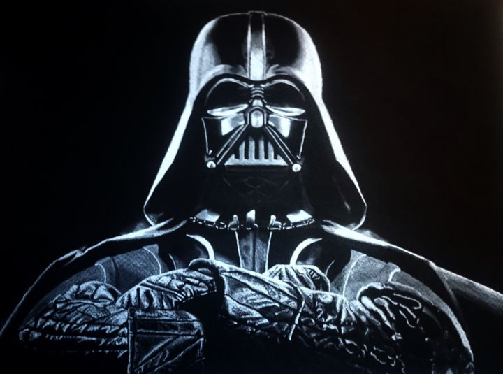 Detail Darth Vader Pencil Drawing Nomer 19