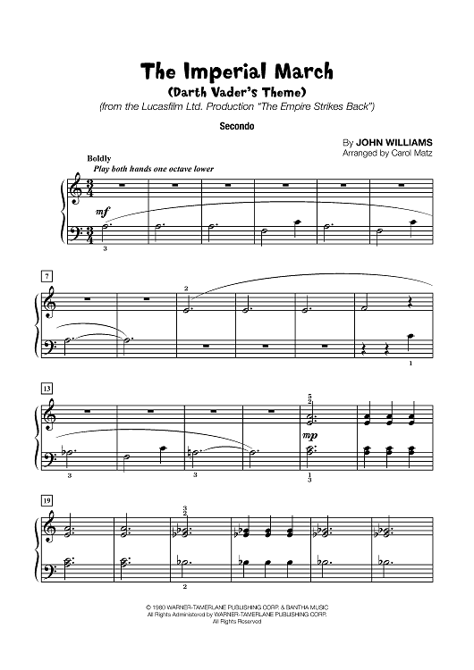 Detail Darth Vader Piano Notes Nomer 18