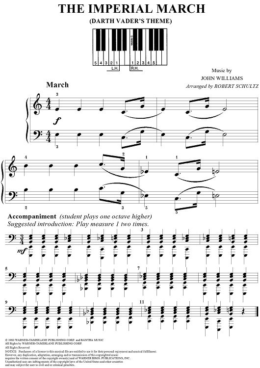 Detail Darth Vader Piano Notes Nomer 31