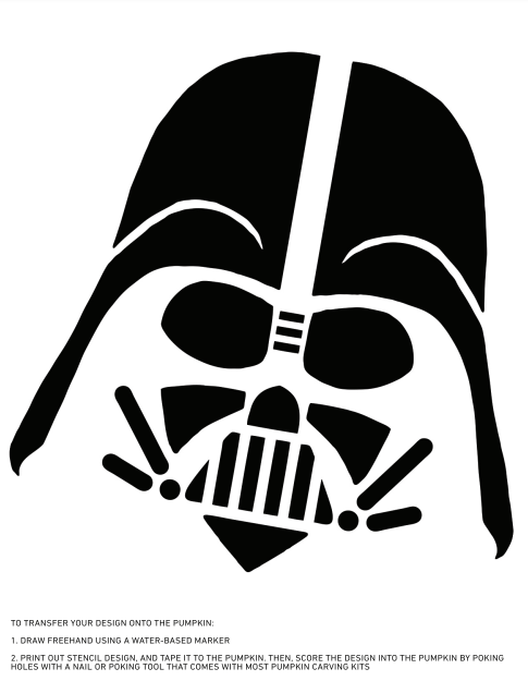 Detail Darth Vader Pumpkin Kit Nomer 6