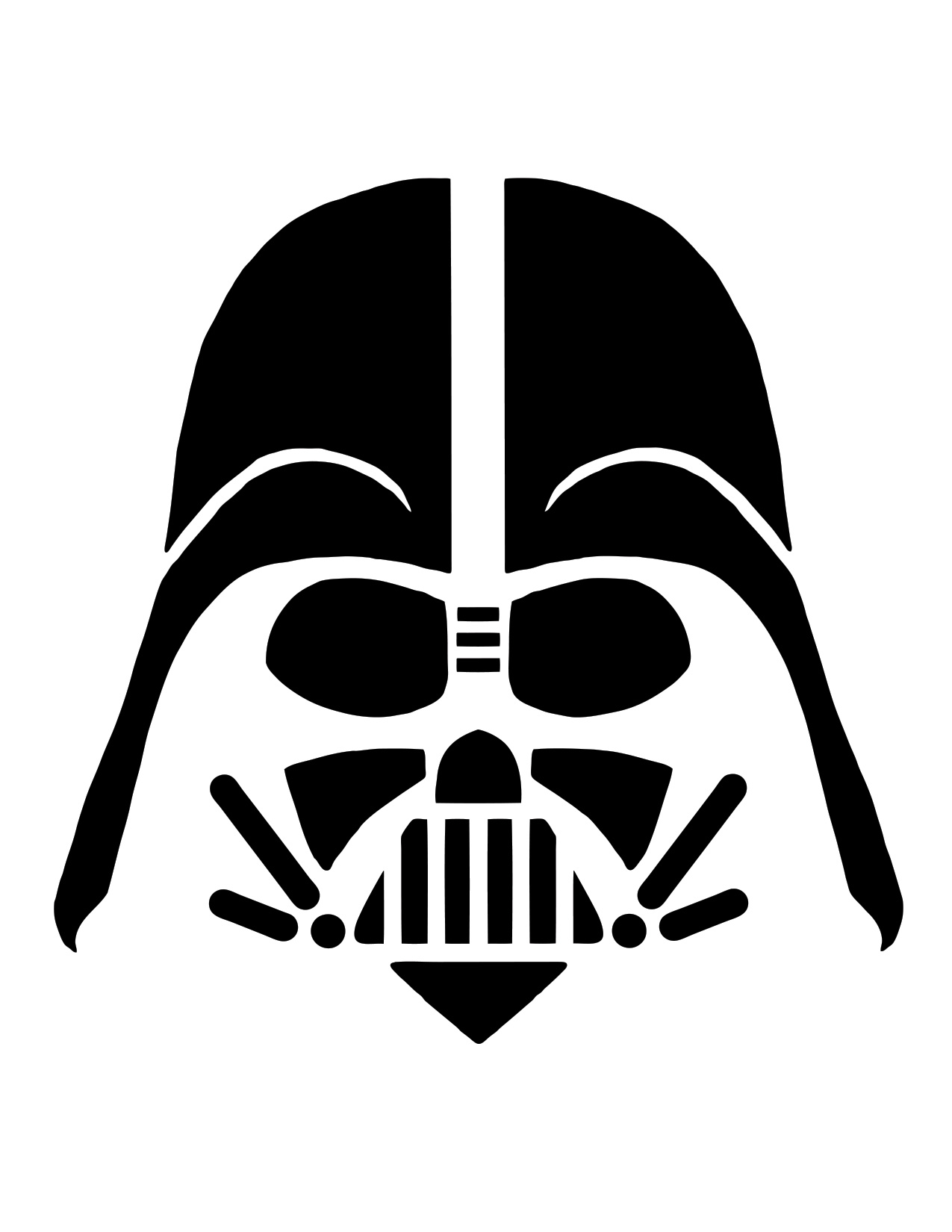 Detail Darth Vader Pumpkin Kit Nomer 7