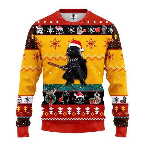 Detail Darth Vader Santa Sweater Nomer 11