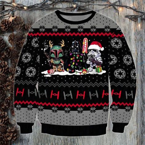 Detail Darth Vader Santa Sweater Nomer 35