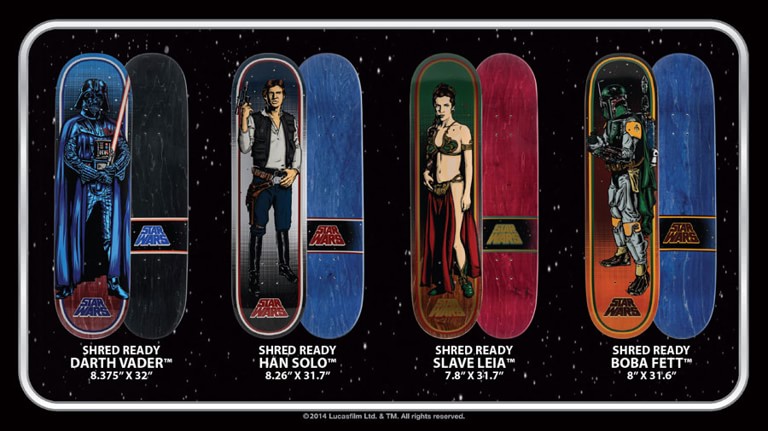 Detail Darth Vader Skateboard Nomer 22