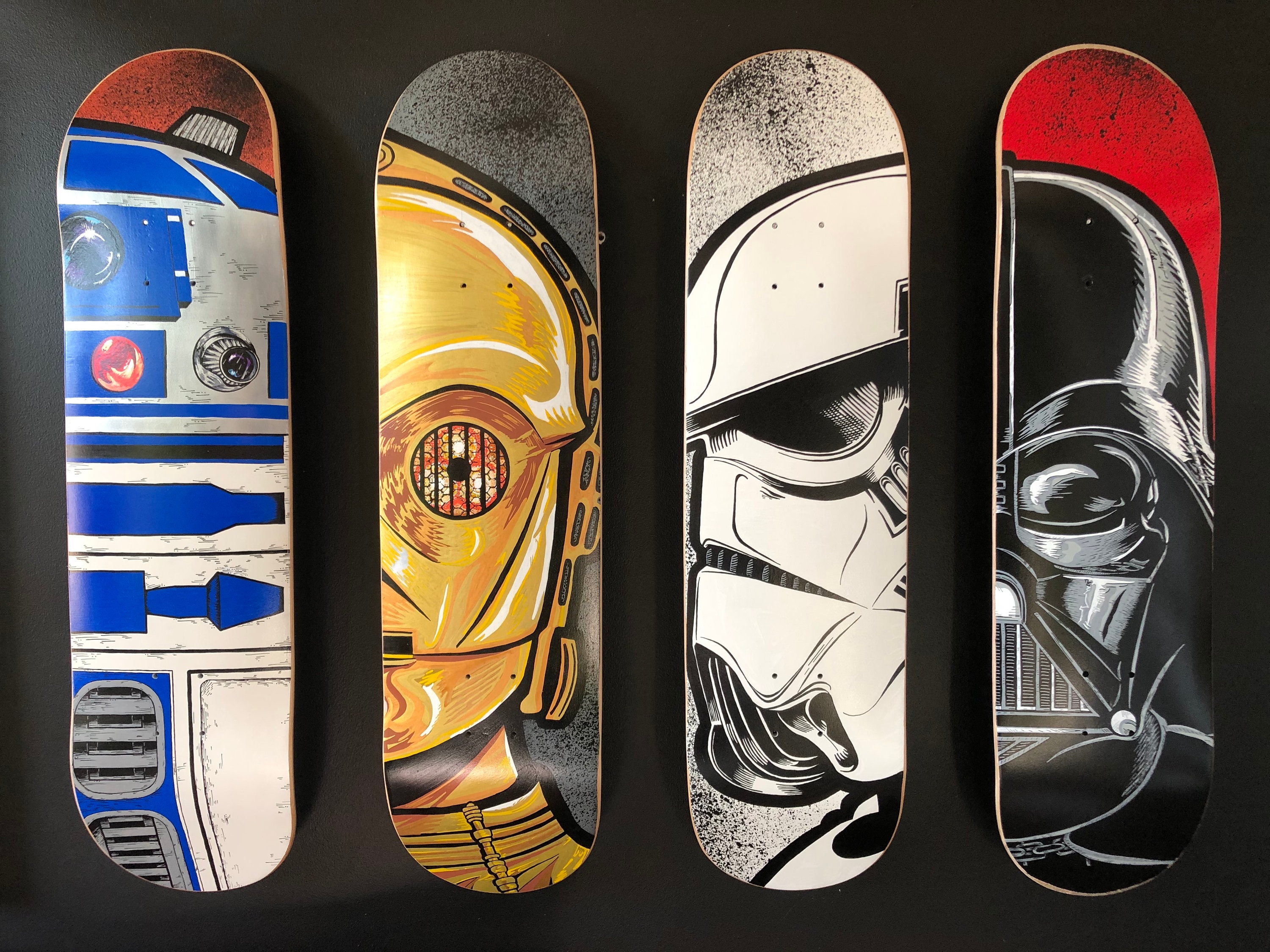 Detail Darth Vader Skateboard Nomer 9