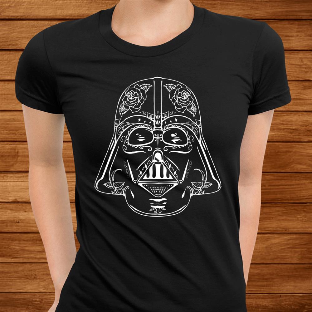 Detail Darth Vader Sugar Skull Shirt Nomer 30