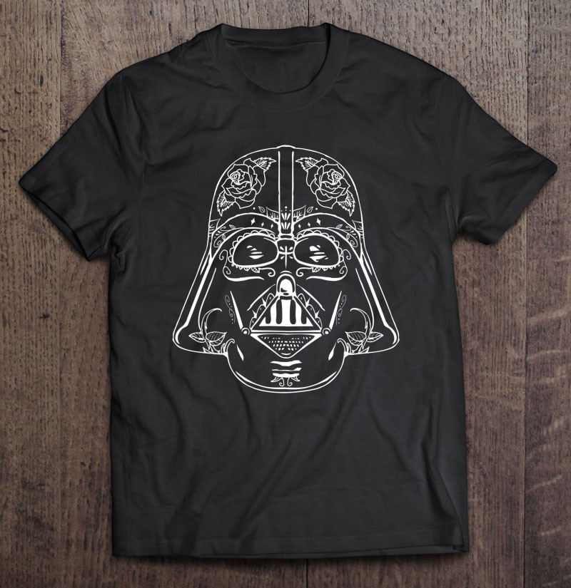 Detail Darth Vader Sugar Skull Shirt Nomer 48