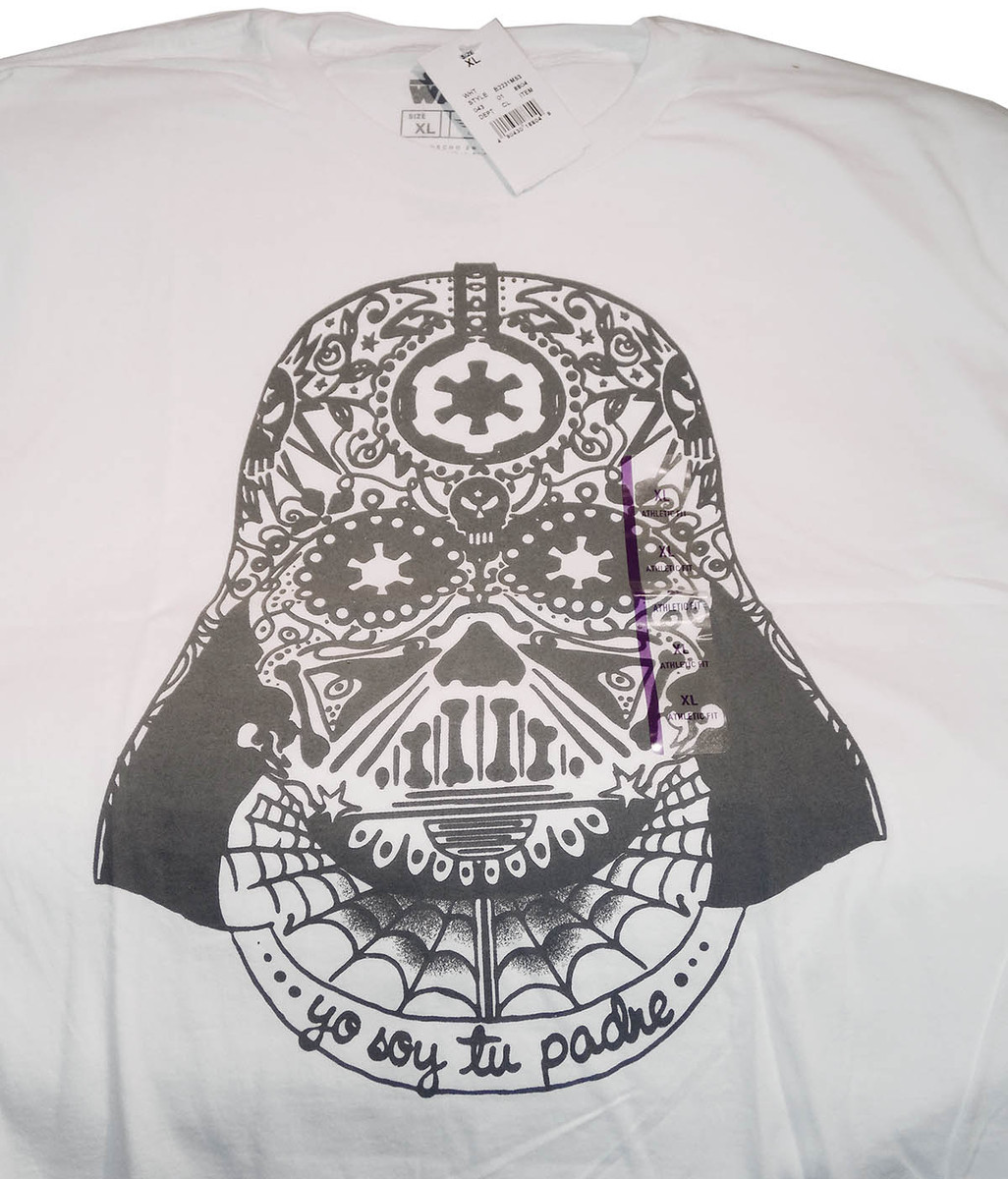 Detail Darth Vader Sugar Skull Shirt Nomer 49