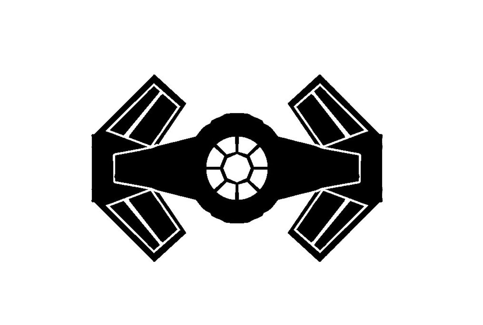 Detail Darth Vader Tie Fighter Silhouette Nomer 2