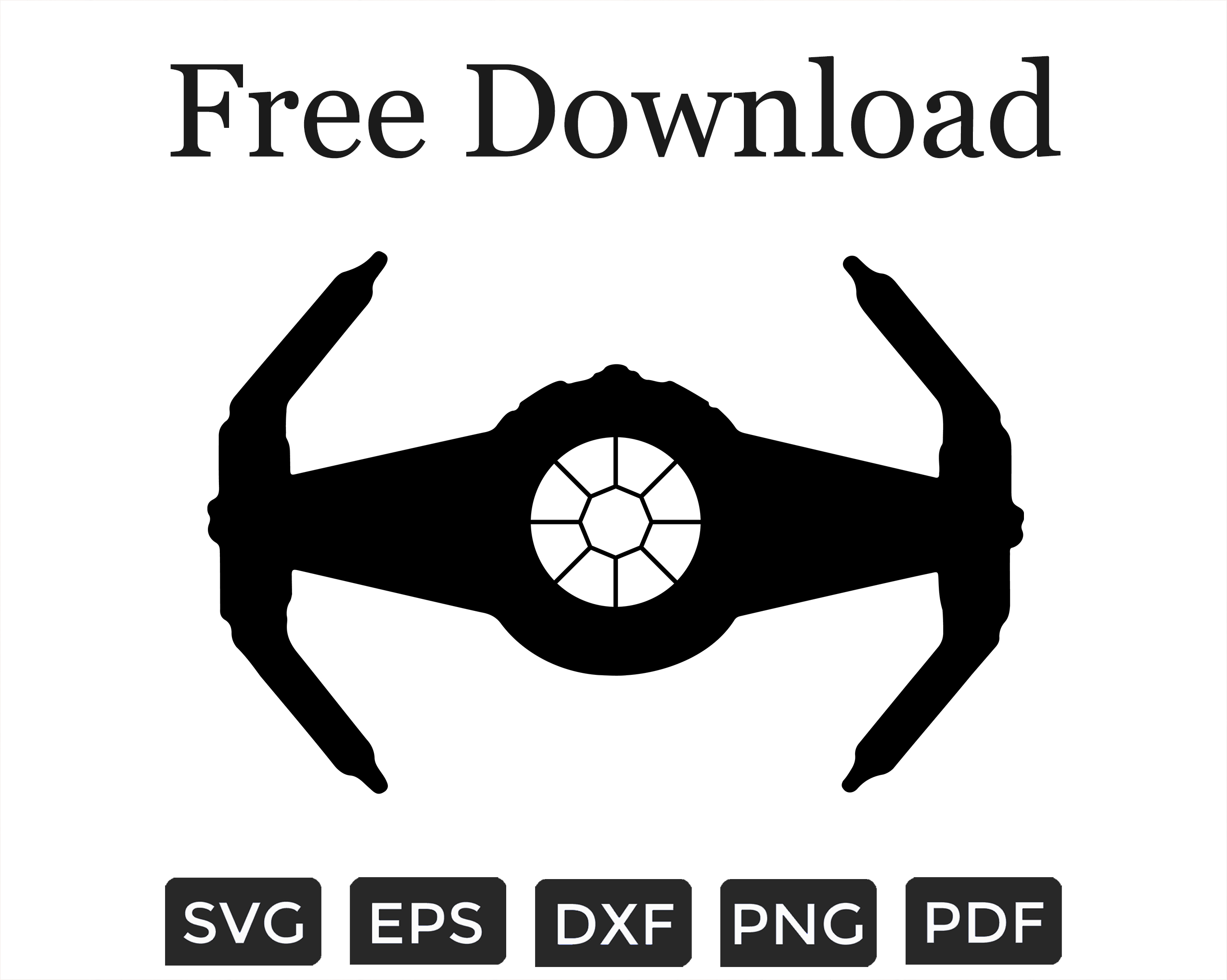 Detail Darth Vader Tie Fighter Silhouette Nomer 12