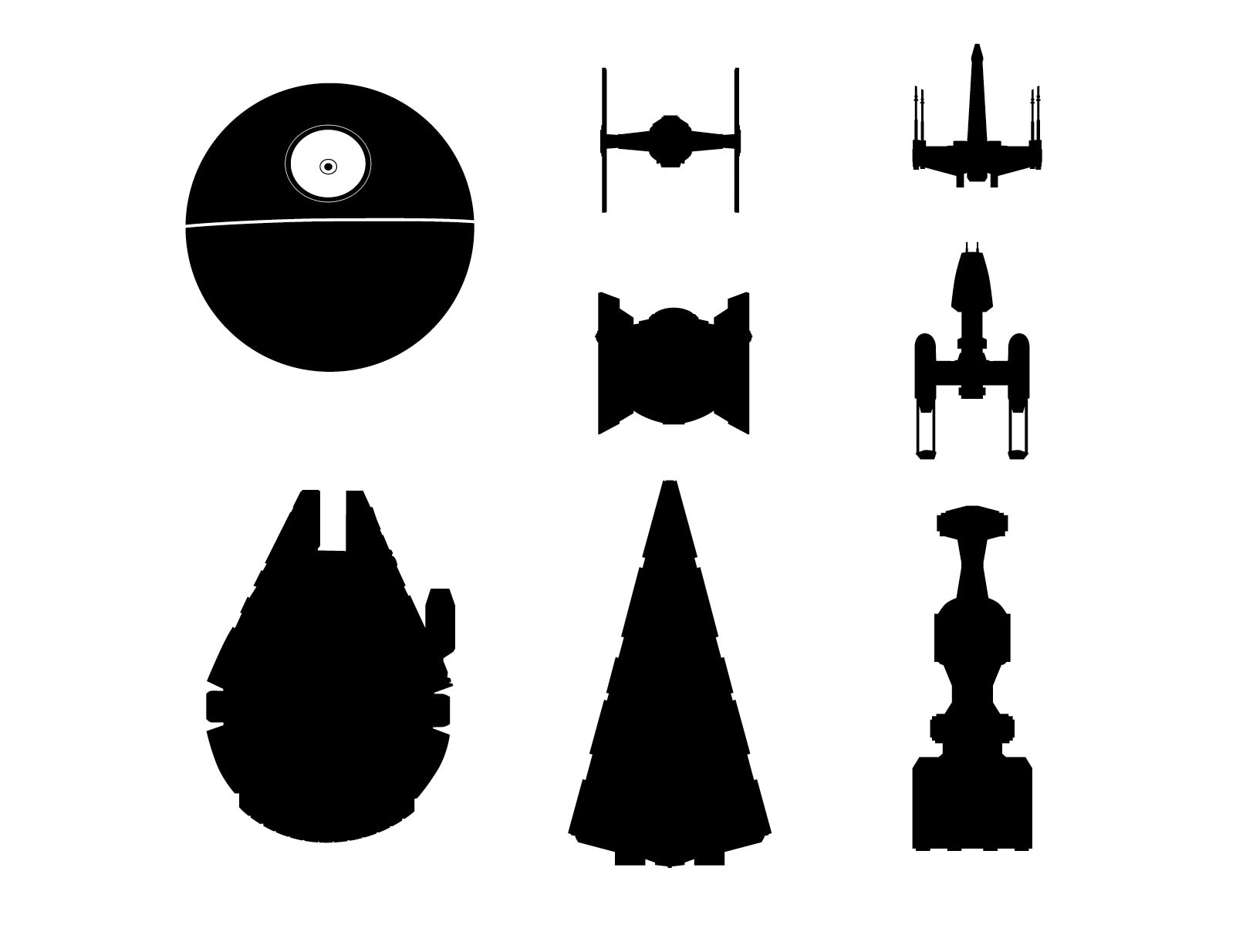 Detail Darth Vader Tie Fighter Silhouette Nomer 20