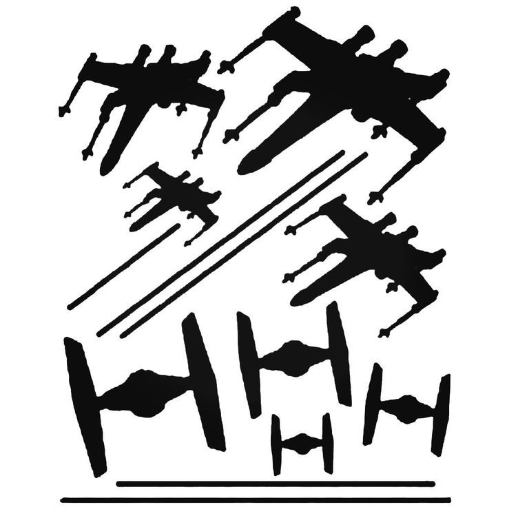 Detail Darth Vader Tie Fighter Silhouette Nomer 30