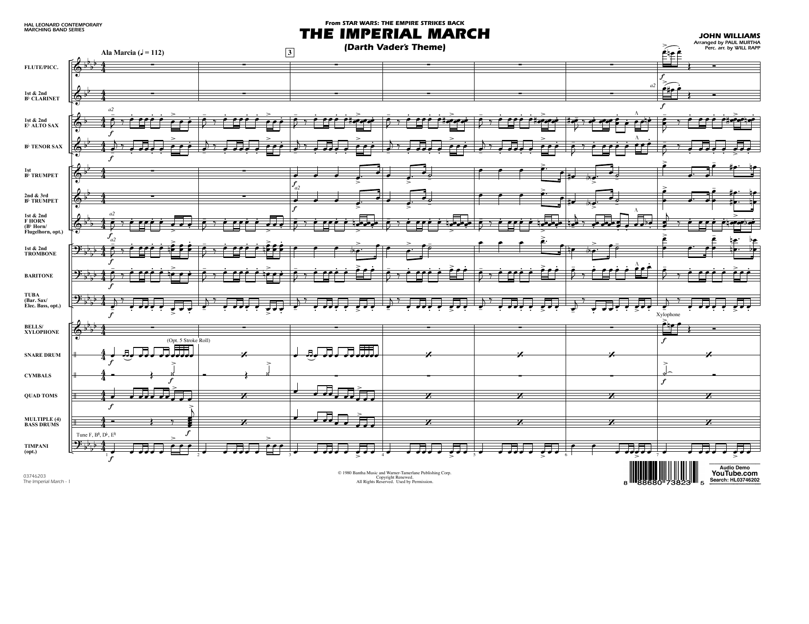 Detail Darth Vader Trumpet Sheet Music Nomer 27