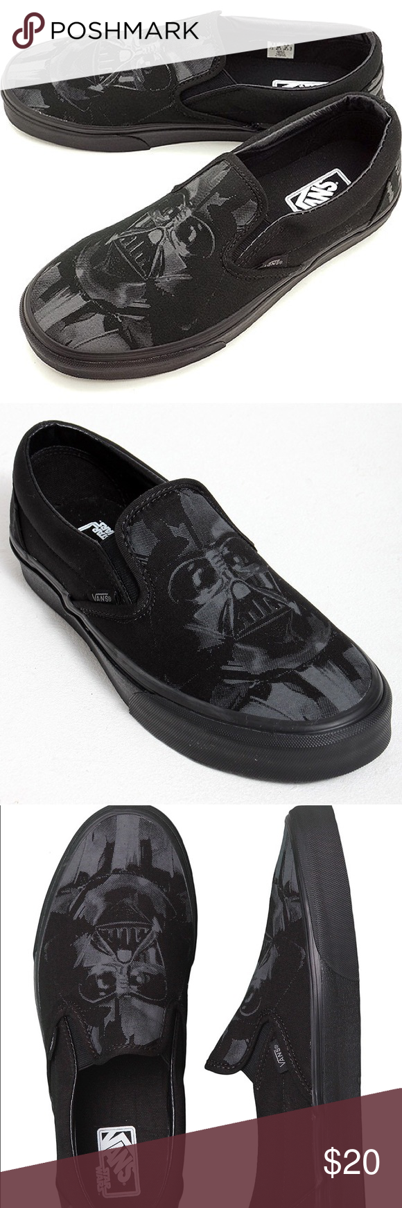Detail Darth Vader Vans Mens Nomer 47