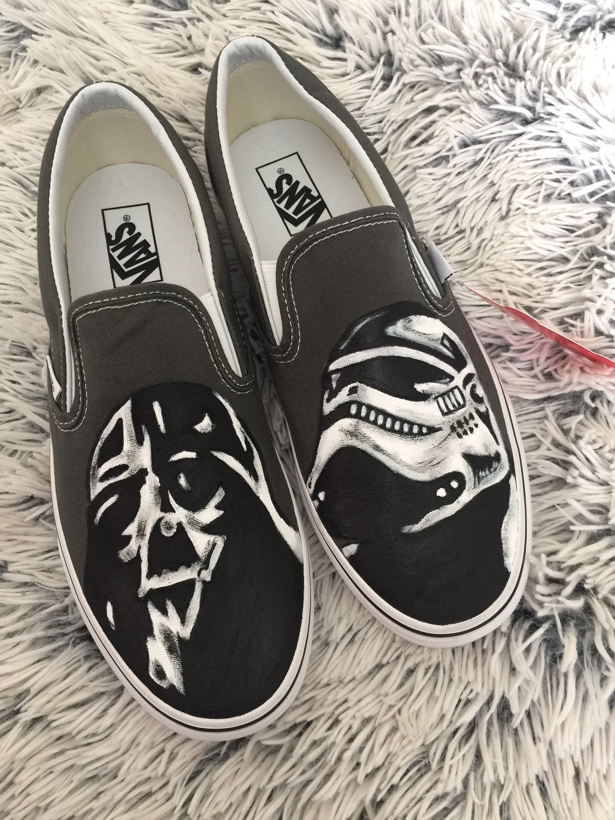 Detail Darth Vader Vans Mens Nomer 56
