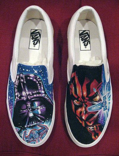 Detail Darth Vader Vans Shoes Nomer 16