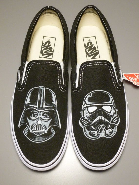Detail Darth Vader Vans Shoes Nomer 20