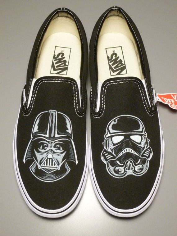 Detail Darth Vader Vans Shoes Nomer 20