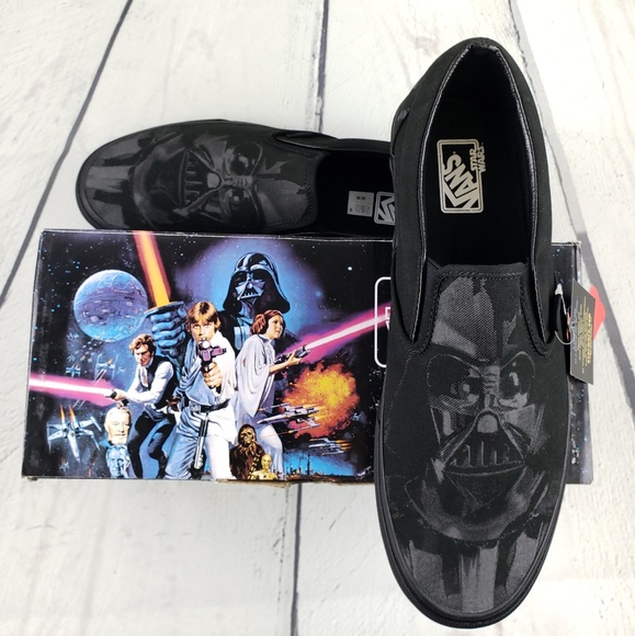 Detail Darth Vader Vans Shoes Nomer 36